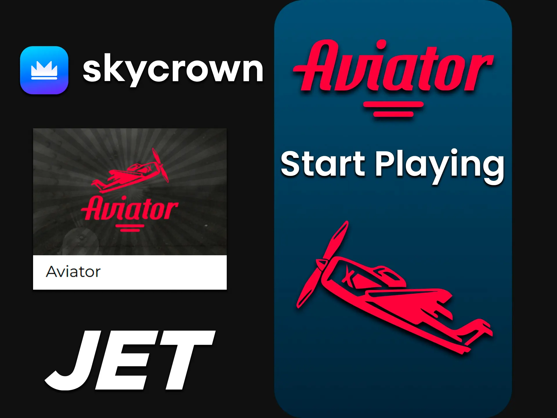 Select a casino and start playing Aviator right now.